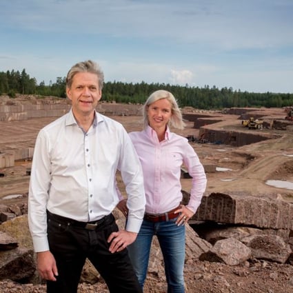 Unto Ahtola (left), managing director, and Petra Alho, customer service manager