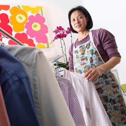 Cheung Yin-foon, 52, usually spends about eight hours a day cleaning for other families. Photo: May Tse