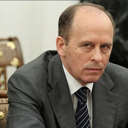 The head of Russia's Federal Security Service, Alexander Bortnikov. Photo: AP
