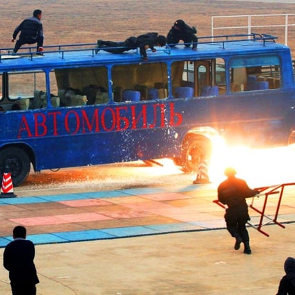 Security forces conduct an anti-terrorist drill in Beijing. Legal experts also say the proposed law would consolidate the leadership’s existing goal to bolster state power. Photo: CNS