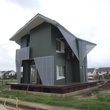 The amphibious house is just one solution to the ravages of climate change in low-lying coastal cities.