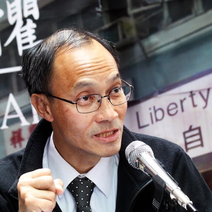 Pollster Robert Chung's proposal to hold a referendum on the government's political reform package fails to win support. Photo: Dickson Lee