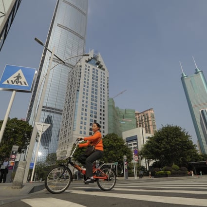 Rental growth remained positive in Shenzhen in the quarter at 1.8 per cent quarter on quarter and 20.1 per cent from a year ago. Photo: AFP