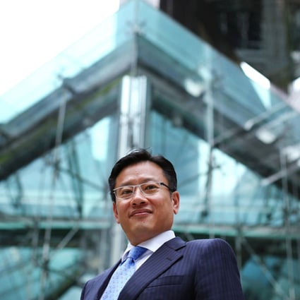 Derek Cheung Yat-ming casts his long-term hopes on the outlook of the market on the mainland, even though no reit product has been launched there so far. Photo: Nora Tam
