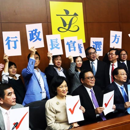 Rival lawmakers give their verdict on the proposals. Photo: Sam Tsang