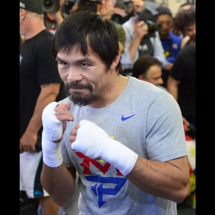 Manny Pacquiao prepares for his toughest challenge. Photo: EPA