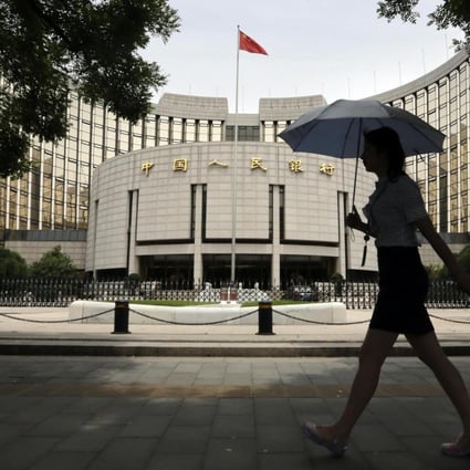 The People's Bank of China is taking a more measured approach than the central banks of the US, Japan and Europe. Photo: Reuters
