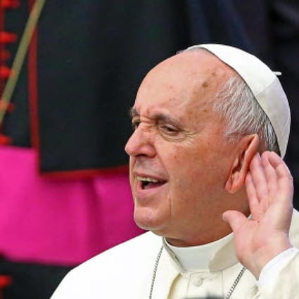 An Italian man hung the phone up on Pope Francis twice thinking it was a prank call. Photo: EPA