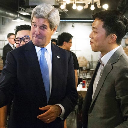 US Secretary of State John Kerry during his visit to Seoul, South Korea. Photo: Reuters