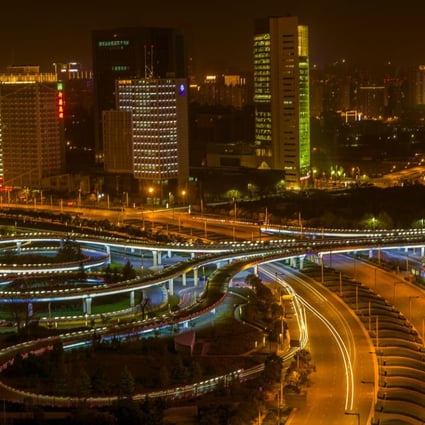The Zhengdong New District is home to many banks, a university town and a technology park. Photo: ImagineChina