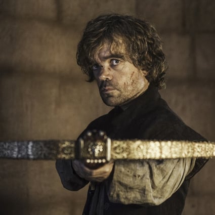 "The Lannisters were rich, so their world is flamboyant," saysTommy Dunne, explaining his inspiration for weaponry such as Tyrion Lannister's crossbow.