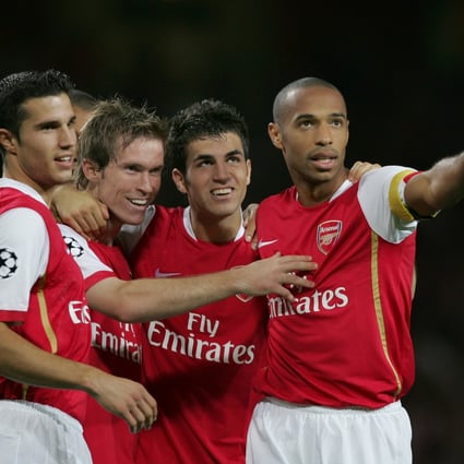Arsenal captain Thierry Henry (right) and teammates Robin van Persie, Aleksandr Hleb and Cesc Fabregas have one last chance at silverware. Photo: AP