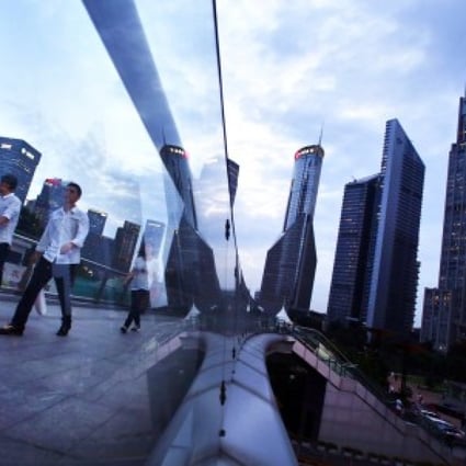 The services sector in China has outperformed the nation's manufacturing base as the economy cools. Photo: Reuters