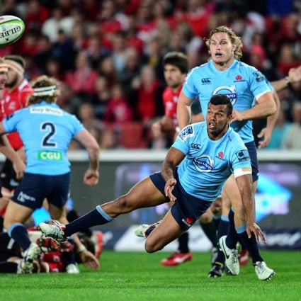 Kurtley Beale and the NSW Waratahs will be looking for maximum points this weekend as they focus on earning a home semi-final in the Super Rugby play-offs. Photos: EPA