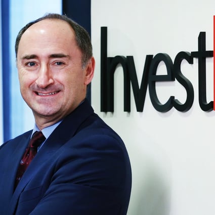 Simon Galpin, director-general of investment promotion for Invest HK, says Hong Kong can become an innovation hub for fintech start-ups. Photo: Nora Tam