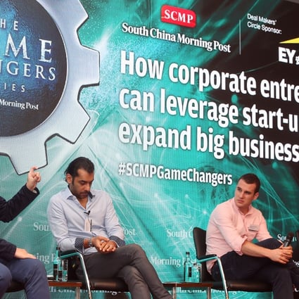 Sam Gellman (third from left) told a forum in Hong Kong that Uber does not see its rapid growth in Asia running out of steam. Photo: K. Y. Cheng