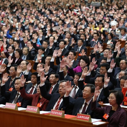 Delegates attending the Communist Party Congress in Beijing in 2012. Photo: Xinhua