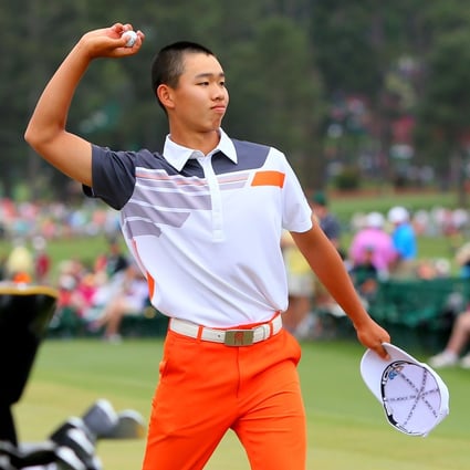 Chinese prodigy Guan Tianlang won the 2012 Asia-Pacific Amateur Championship and then took the world by storm at the 2013 Masters in Augusta. Photo: MCT