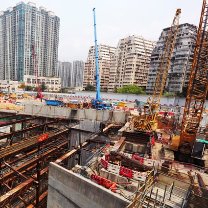 Delays to the project, including at the under-construction West Kowloon terminus, have seen completion pushed back to 2018. Photo: Felix Wong