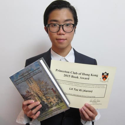 How one Hong Kong student won a coveted Princeton Book Award South