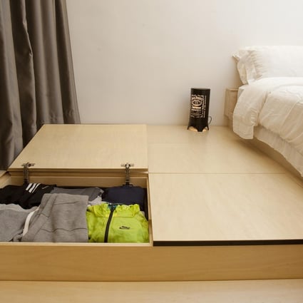 Under-bed storage idea from Clifton Leung Design. Photo: SCMP Pictures 