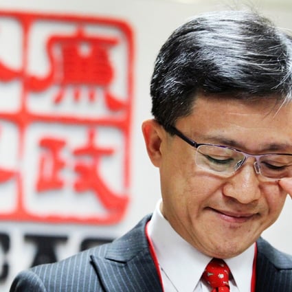 ICAC commissioner, Simon Peh, confirmed the anti-graft body's interest in technology that could intercept computers and cell phone data. Photo: Sam Tsang