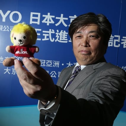 Kazuhiko Kaise, the president of Daikyo Anabuki Real Estate, says the company aims to clinch 100 deals in its first year in Hong Kong. Photo: K.Y. Cheng