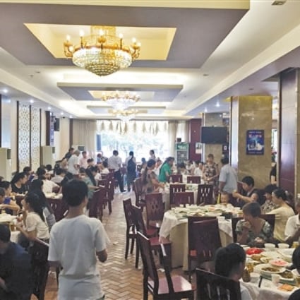 The authorities in Tongjiang county says banquets put an excessive financial burden on people. Photo: SCMP Pictures