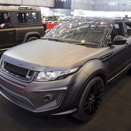 An SUV looking much like the Land Rover Evoque is on sale in China at a third the price of the original. Photo: AP