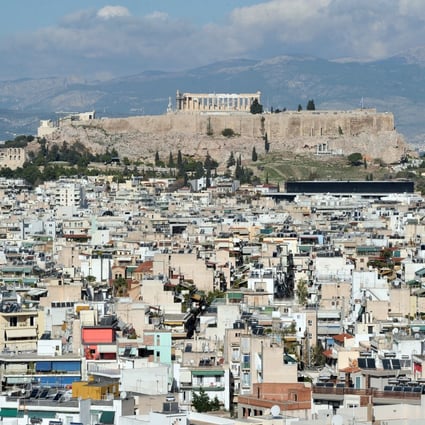 The real estate market in Greece has been hit by property taxes which the government imposed to plug budget deficits. Photo: AFP