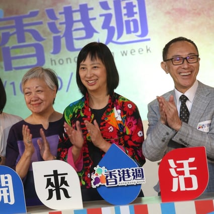 Organisers of Hong Kong Week 2015@Taiwan outline the artistic programme. They include Fredric Mao (right). Photo: K. Y. Cheng