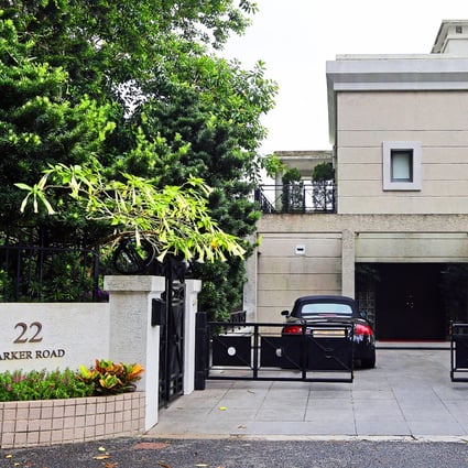 The luxury house (pictured) is believed to have been sold for HK$1.5 billion, the world’s second most expensive in terms of per square foot. Photo: Sam Tsang