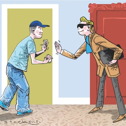 As street cleaners need to sweep the roads of the bankers, this implies that both should live close together.