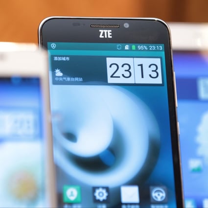 ZTE is already the fourth largest smartphone vendor in the US, with a nearly 8 per cent market share. Photo: Thomas Yau