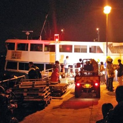 The vessel was docked at Pak Kok Tsuen pier, where the 115 passengers and three crew were evacuated with no reported injuries.
