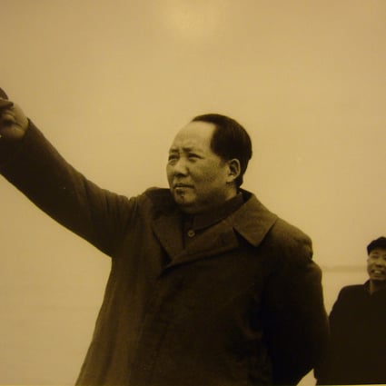 Mao Zedong in 1953, the year the first five-year plan began.