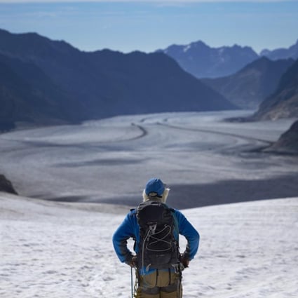 One of Europe's biggest glaciers, the Great Aletsch that coils through the Swiss Alps could almost vanish in our lifetime because of climate change. Photo: Reuters