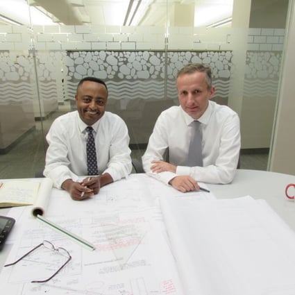 (From left): Sitotaw Fantaye and Dr Jan Cermak, associate partners