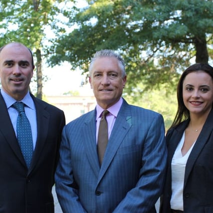 (From left): Ray Pullaro, assistant dean; Dr Robert Valli, dean; and Graziela Fusaro, assistant dean, of the College of Management