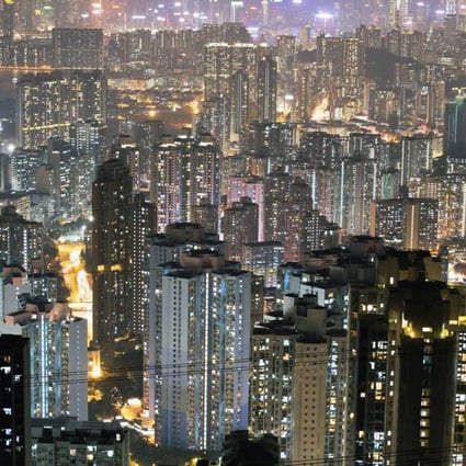 Apartment buildings and office blocks are clustered tightly together in Hong Kong's Kowloon district. Photo: AFP