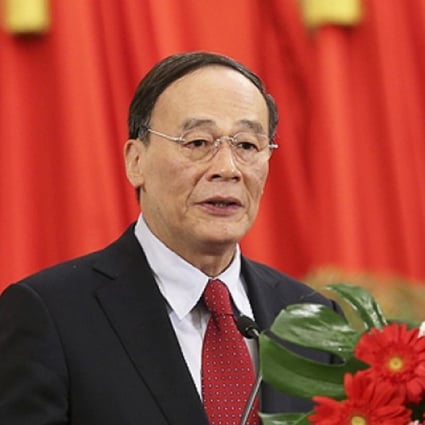 Wang Qishan said morality and law were joined at the hip in Chinese culture and rules observed like rituals. Photo: SCMP Pictures