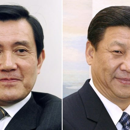 Taiwan's President Ma Ying-jeou, left, will hold talks with President Xi Jinping on Saturday. Photo: AP