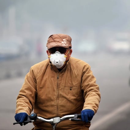 Shenyang enveloped in smog. Photo: Xinhua