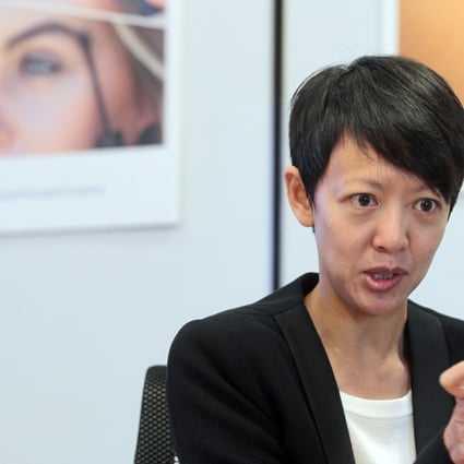 Jayne Leung, Facebook's head of Greater China operations,  says that story telling via advertising is now recognized as important way to raise brand awareness. Photo: Bruce Yan, SCMP