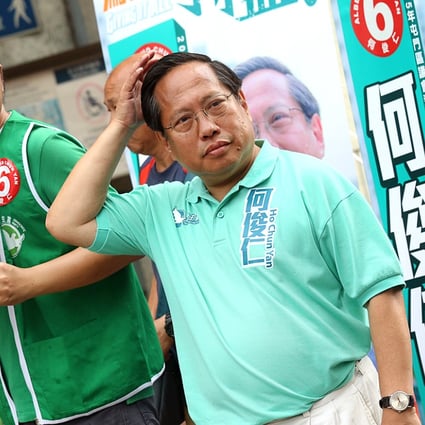 Albert Ho Chun-yan lost his re-election bid in Tuen Mun Lok Tsui district. Photo: K.Y. Cheng