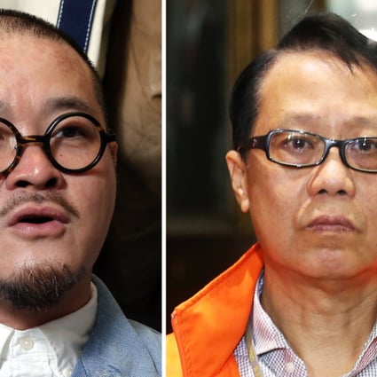 Shiu Ka-chun, Lecturer Associate of Arts in Applied Social Service Programme Convenor Associate Director and Peter Cheung Kwok-che, member of Community Care Fund are seeking to win elected seats on the Social Workers Registration Board. Photos: K.Y. Cheng, Dickson Lee