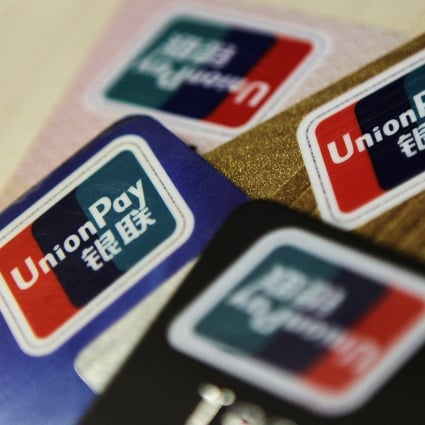 New controls will introduced on the use of the UnionPay system. Photo: Reuters