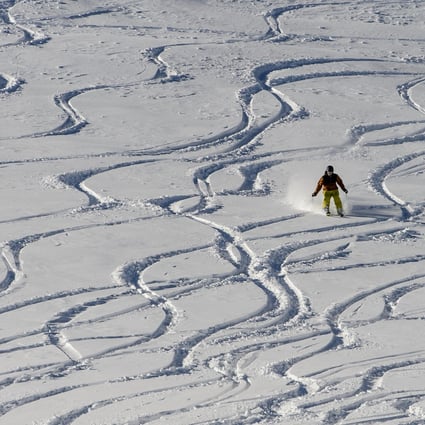 More Chinese are looking overseas for skiing holidays as visa restrictions fall and wealth grows. Photo: AP