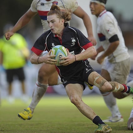 Fly-half Hugo Stiles slotted a near-perfect 10 conversions on Sunday during Hong Kong’s 11-try annihilation of Taiwan at the Asia Rugby U19 Championship. Photo: HKRU