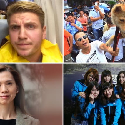 A composite photo shows some of the highlights of the year's most viral stories from the SCMP. Photo: SCMP Pictures